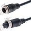 Cable extensión cámara respaldo 4 pines CCTV
