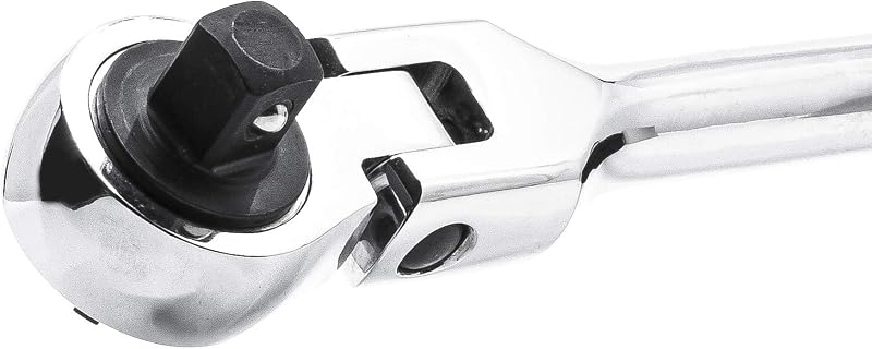 Trinquete cabeza flexible 1/2 72 dientes 25.5" acero Cr-V