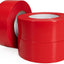 Cinta estuco roja 2pulg x60yard 3rollos UV impermeable