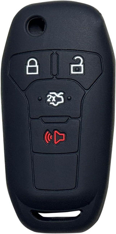 Funda llavero Ford Fusion Explorer Ranger 4 botones silicona