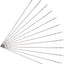 12 Hojas Sierra Espiral Corte Metal y Madera N.º 3