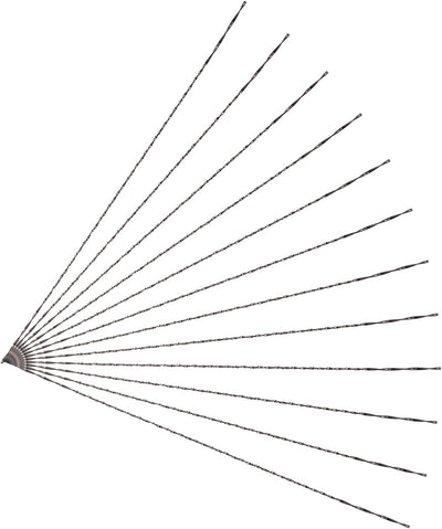 12 Hojas Sierra Espiral Corte Metal y Madera N.º 3