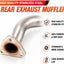 Tubo silenciador acero inox comp Honda Civic 1.8L 06-11