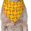 Bufanda reversible triangular para mascotas hot dog
