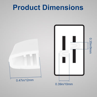 8 Pzas Perilla Interruptor Atenuación Comp Lutron