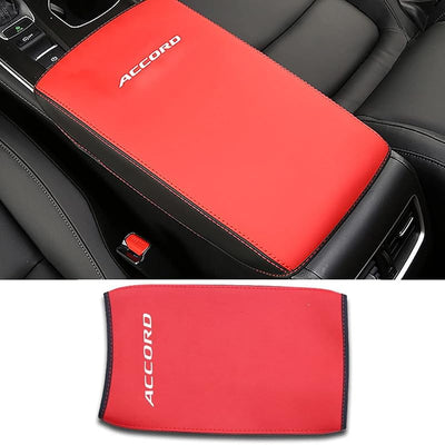 Funda reposabrazos consola central piel antiarañazos Honda 18-22 negro