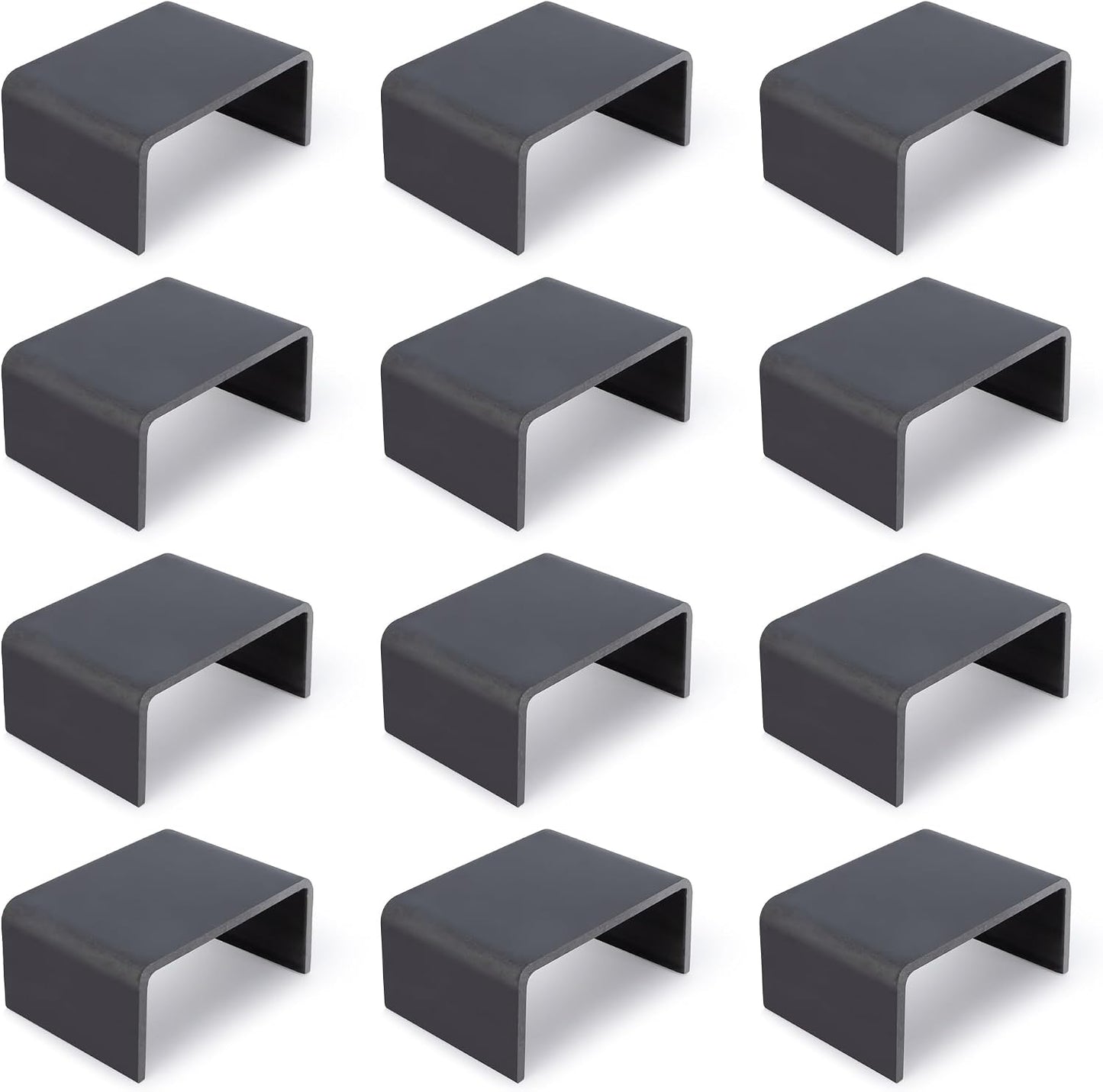 Set 12 Pzas Bolsillos Acero 2x4 para Remolque