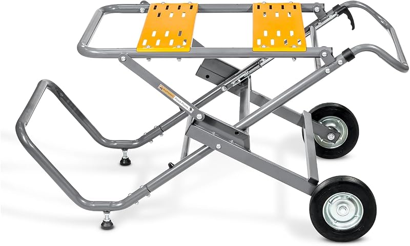 Soporte sierra mesa ruedas 8" plegable 330lb MT4009V
