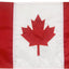 Bandera Canadá 12x18pulg exterior doble cara ojales latón
