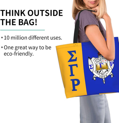 Bolsa reutiliz. para compras mujer gran capacidad