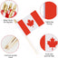 Banderas de mano Canadá 4x6" pack 12