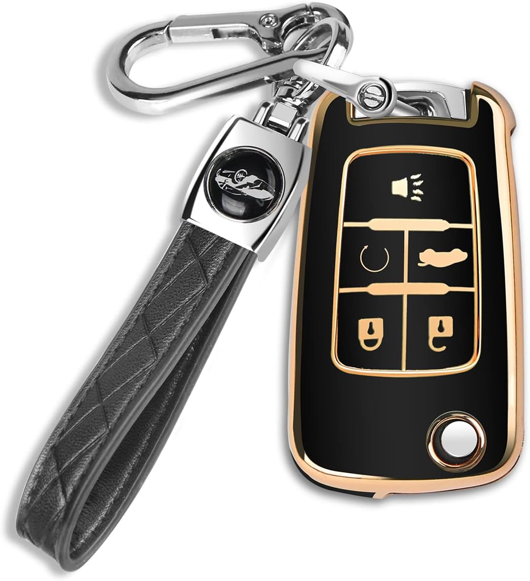 Funda control remoto llave Chevy con llavero