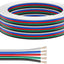 Cable extensión 5 pines 20AWG 32.8ft para luz LED 5050