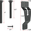 Soporte pared neumático repuesto remolque universal
