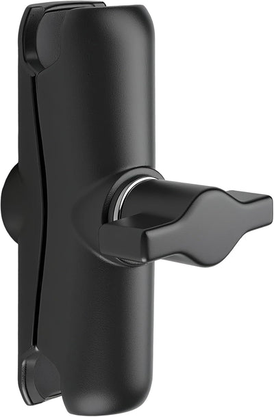 Brazo montaje ram doble enchufe aluminio 1pulg bicicleta