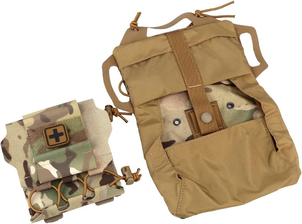 Bolsa primeros auxilios táctico 2 pzas con mango hipalon