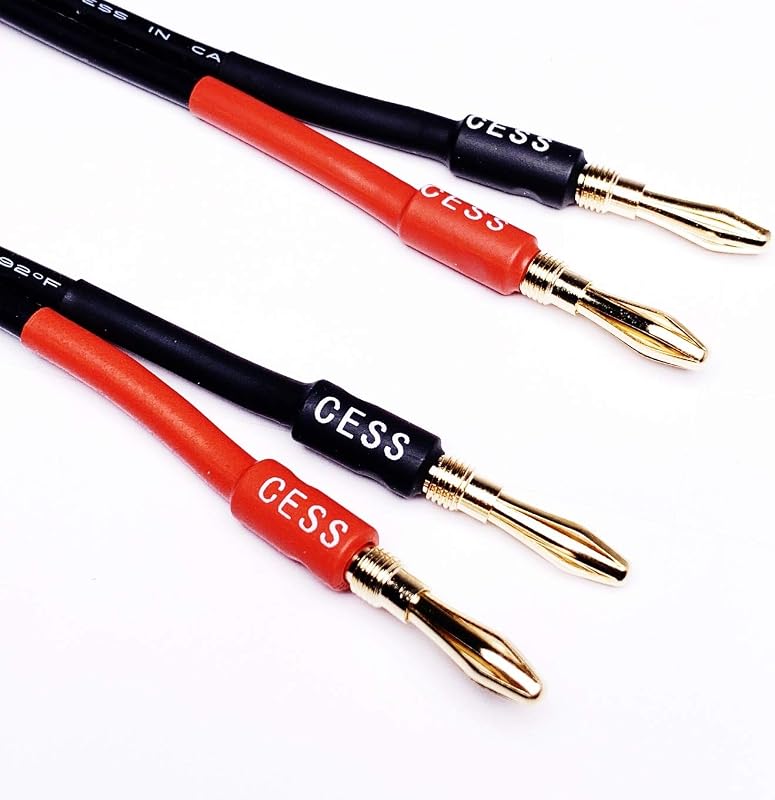 Cable adaptador banana a Speakon 12AWG set 2