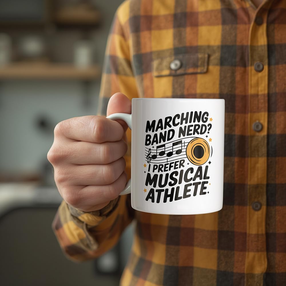 Taza 11oz regalo para directores de banda y músicos