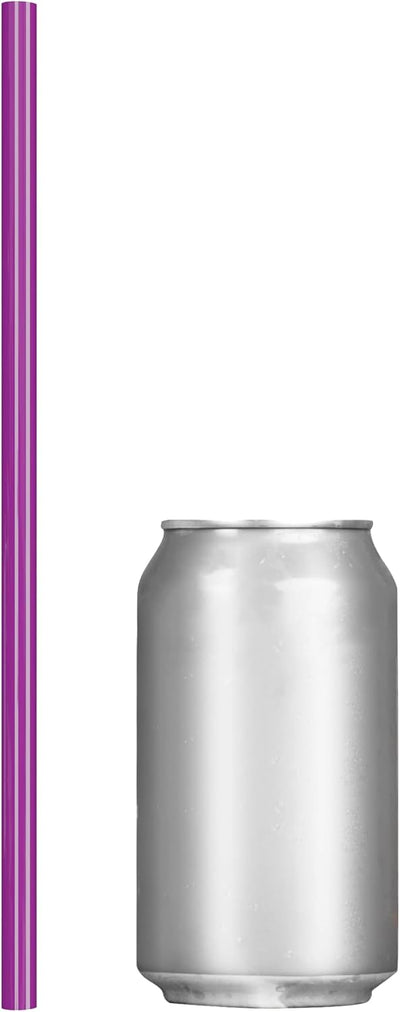 Pajitas morado para bebidas gruesas 250uds