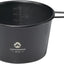 Taza acero inox 304 20.3oz para acampar apilable con marcas