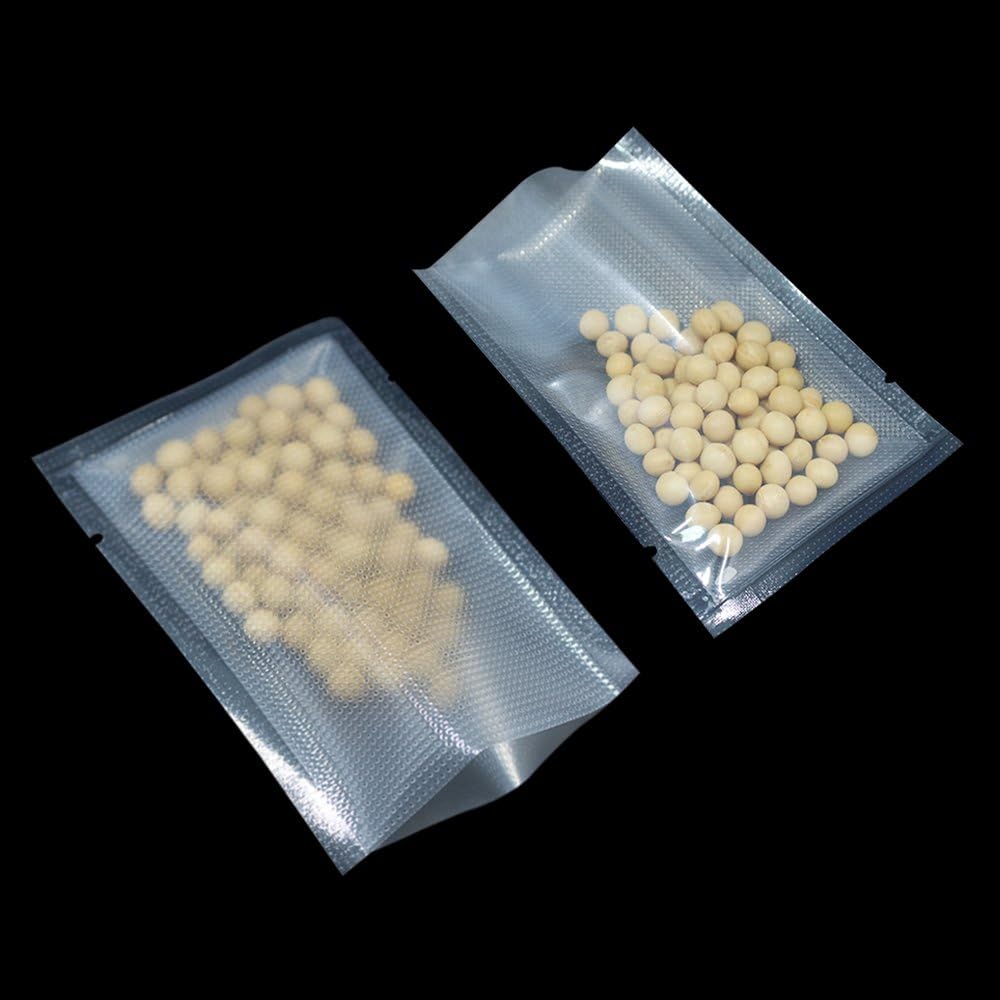 100 Bolsas Selladoras Al Vacío 3.9x5.9" Plástico