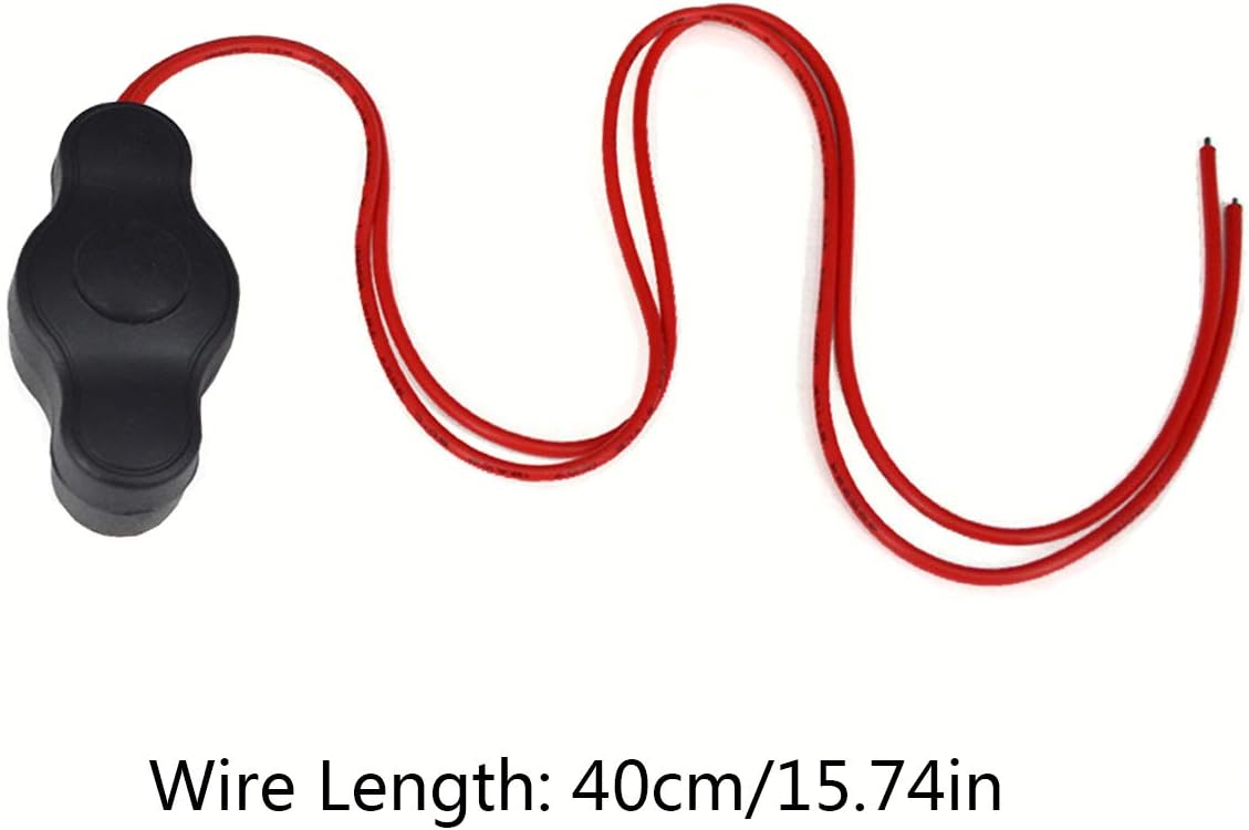Interruptor 12V impermeable conector rápido para LED motos
