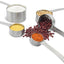 Set 6 Tazas Medidoras Acero Inox 18/8