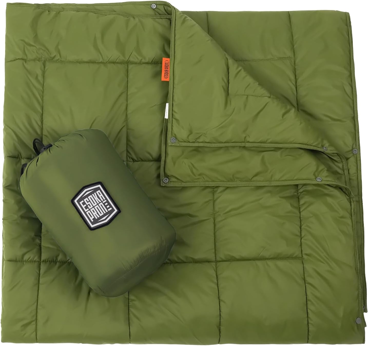 Manta multifuncional ultraligera para camping y viaje