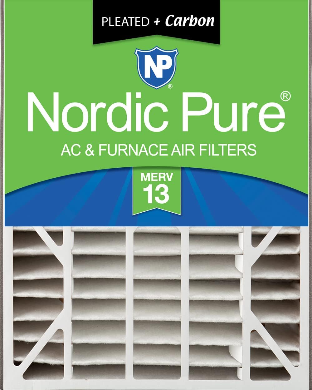 Filtro CA Air Bear MERV 13 Plus Carbon 1 Pack 20x25x5