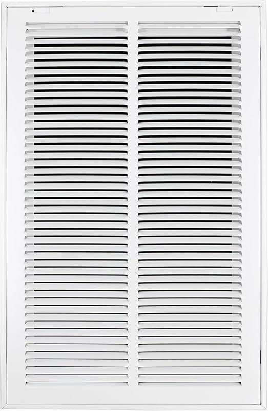 Rejilla filtro aire retorno acero 14x24" puerta extraible