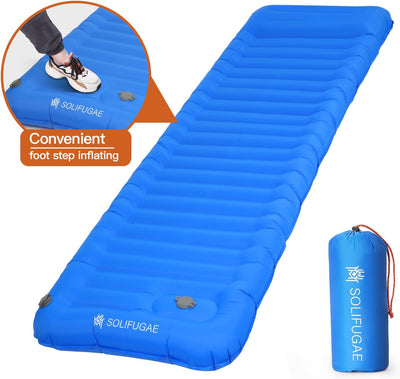 Tapete dormir autoinflable ancho grueso impermeable
