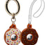 Fundas silicona AirTag 2 pzas estilo donut para llaves y mascotas