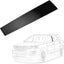 Moldura pilar B puerta izq conductor Ford Explorer 11-19