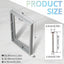 Extensor caja salida 1 banda para interruptor y receptáculo