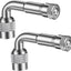 2 Extensores Vástago Válvula 90 Grados Universal