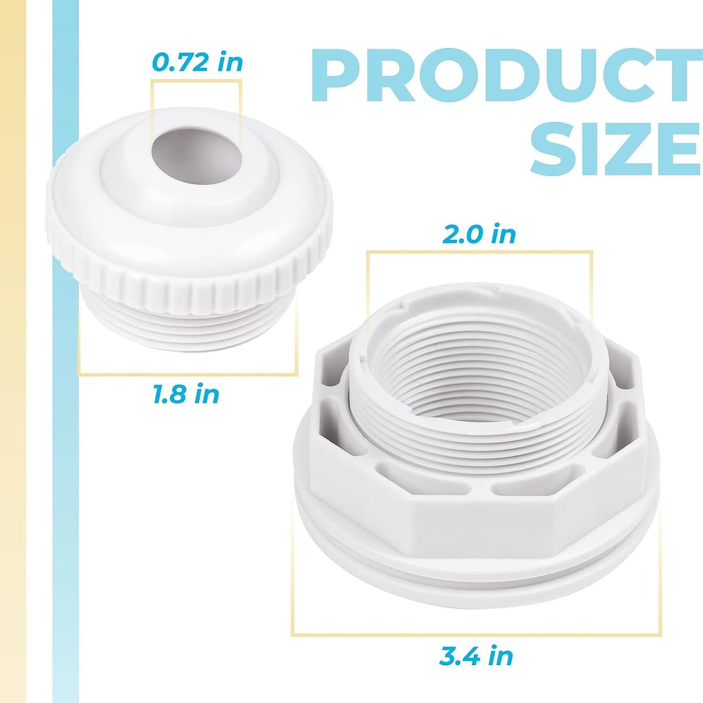 Repuesto SP1023 1.5" Entrada Retorno Piscina