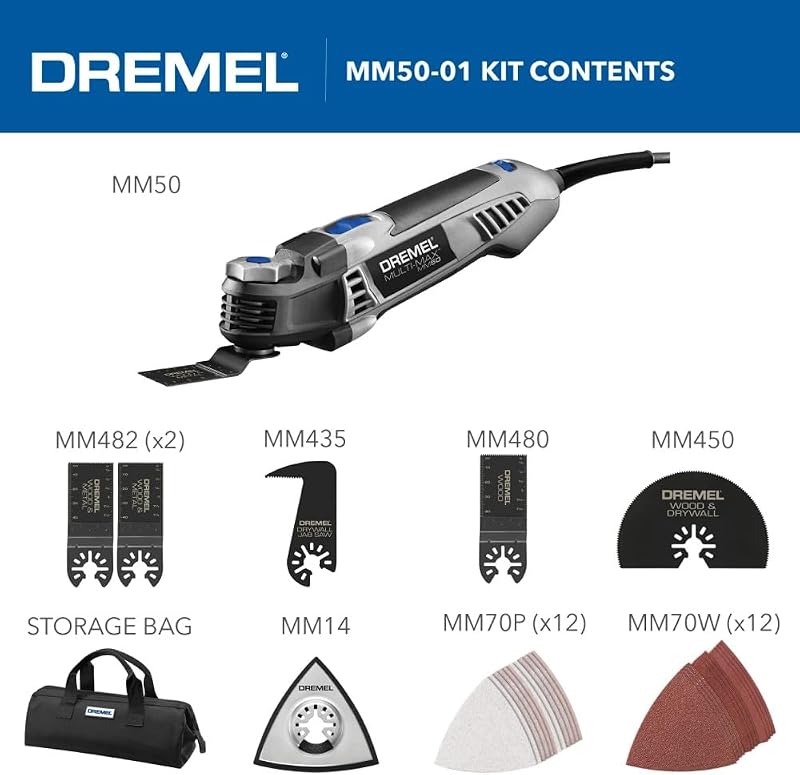 Kit herramienta oscilación 5A 30 accesorios para bricolaje