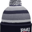 Gorro punto invierno con pompón plegable