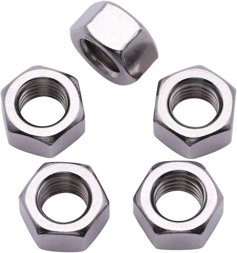 Tuercas hexagonales acero inox 1/2-13 pack 10