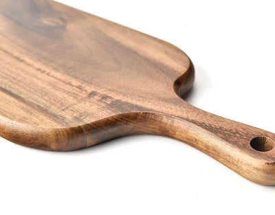 Tabla cortar acacia asa 16x4.7pulg para carne queso pan