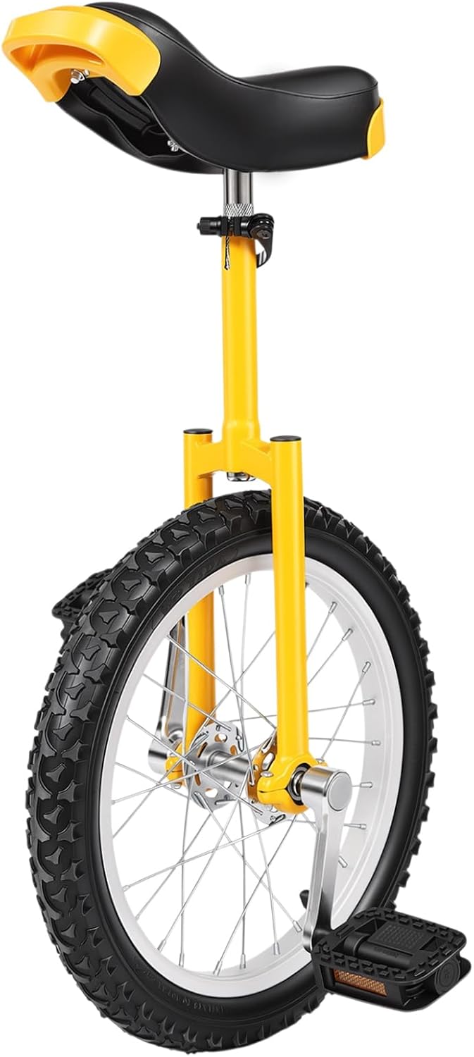 Monociclo 16" acero rueda antifuga para adultos