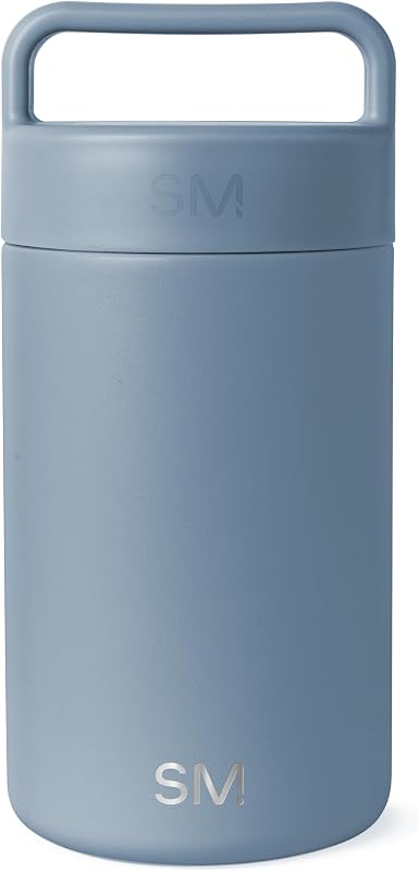 Tarro acero inox aislado reutiliz. para almuerzo sopa avena