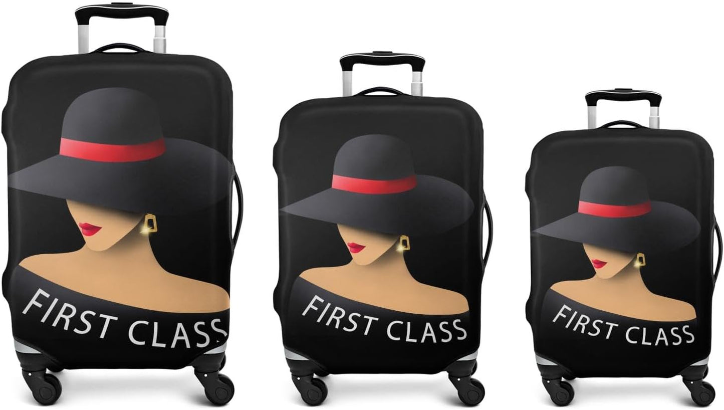 Funda equipaje elástica lavable con etiqueta Go Travel