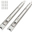 10 Pares Hardware Extensión 20" Rodamientos Cajones