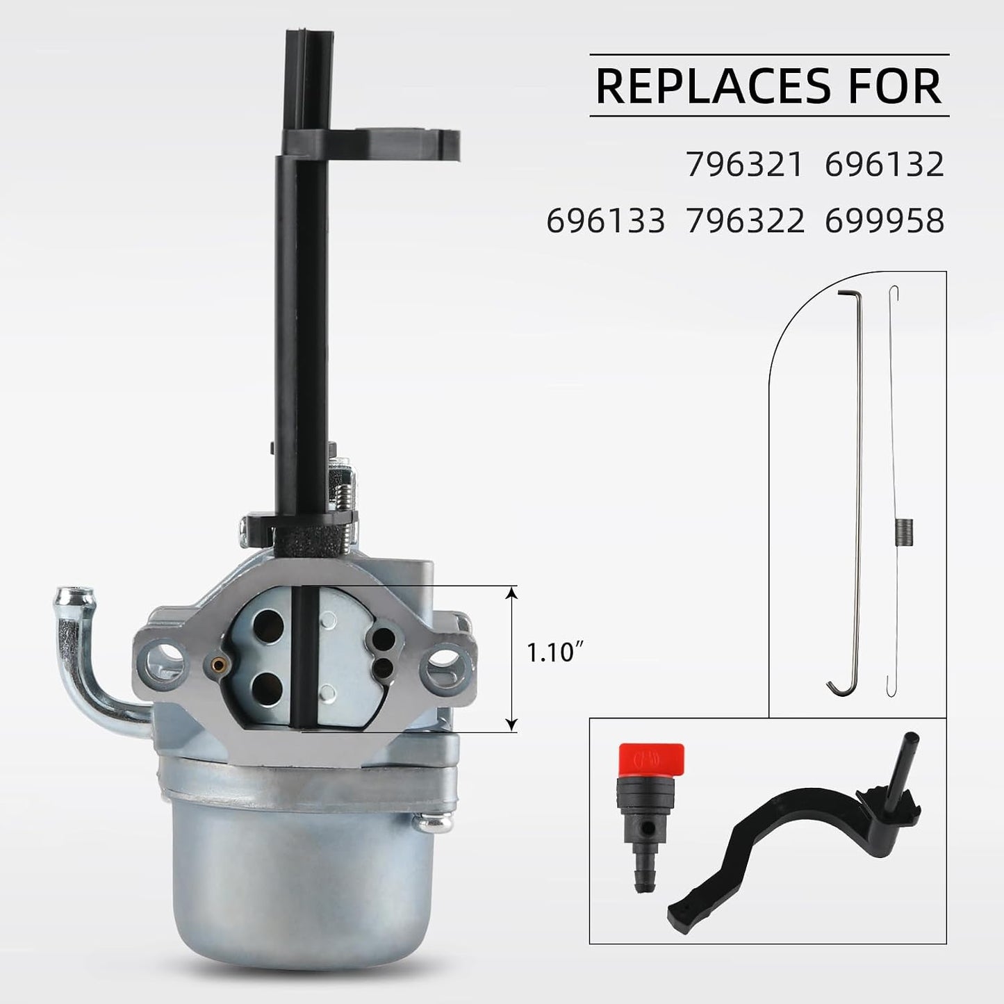 Carburador Nikii comp Storm Responder 550 0