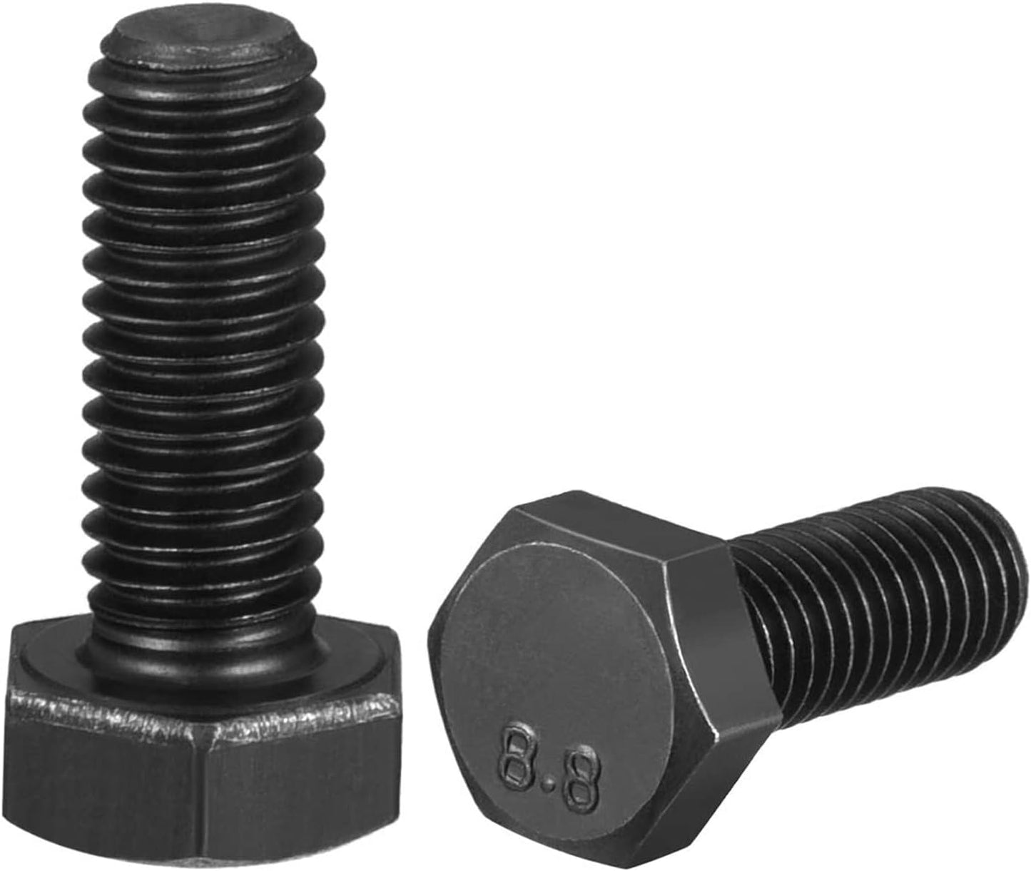 Tornillos acero carbono Grado 8.8 cabeza hexagonal 5uds