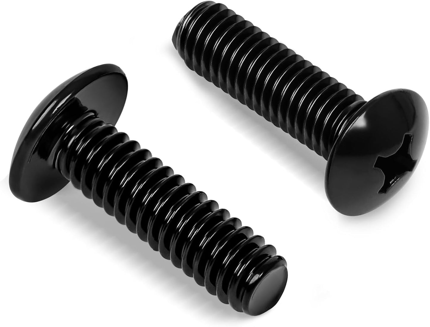 Tornillos #8-32 x 3/4 braguero acero inox 304 negro 100uds