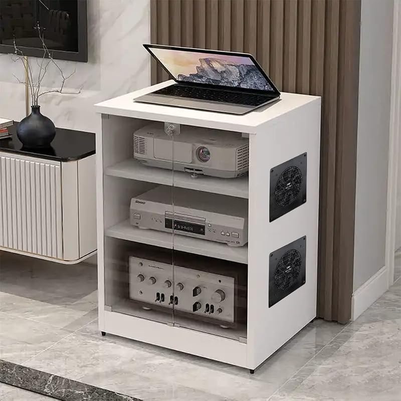 Gabinete USB Ventilador silencioso 6" control velocidad