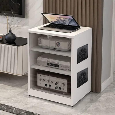 Gabinete USB Ventilador silencioso 6" control velocidad
