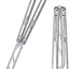 Cuchillo Balisong acero inox sin afilar para practicar
